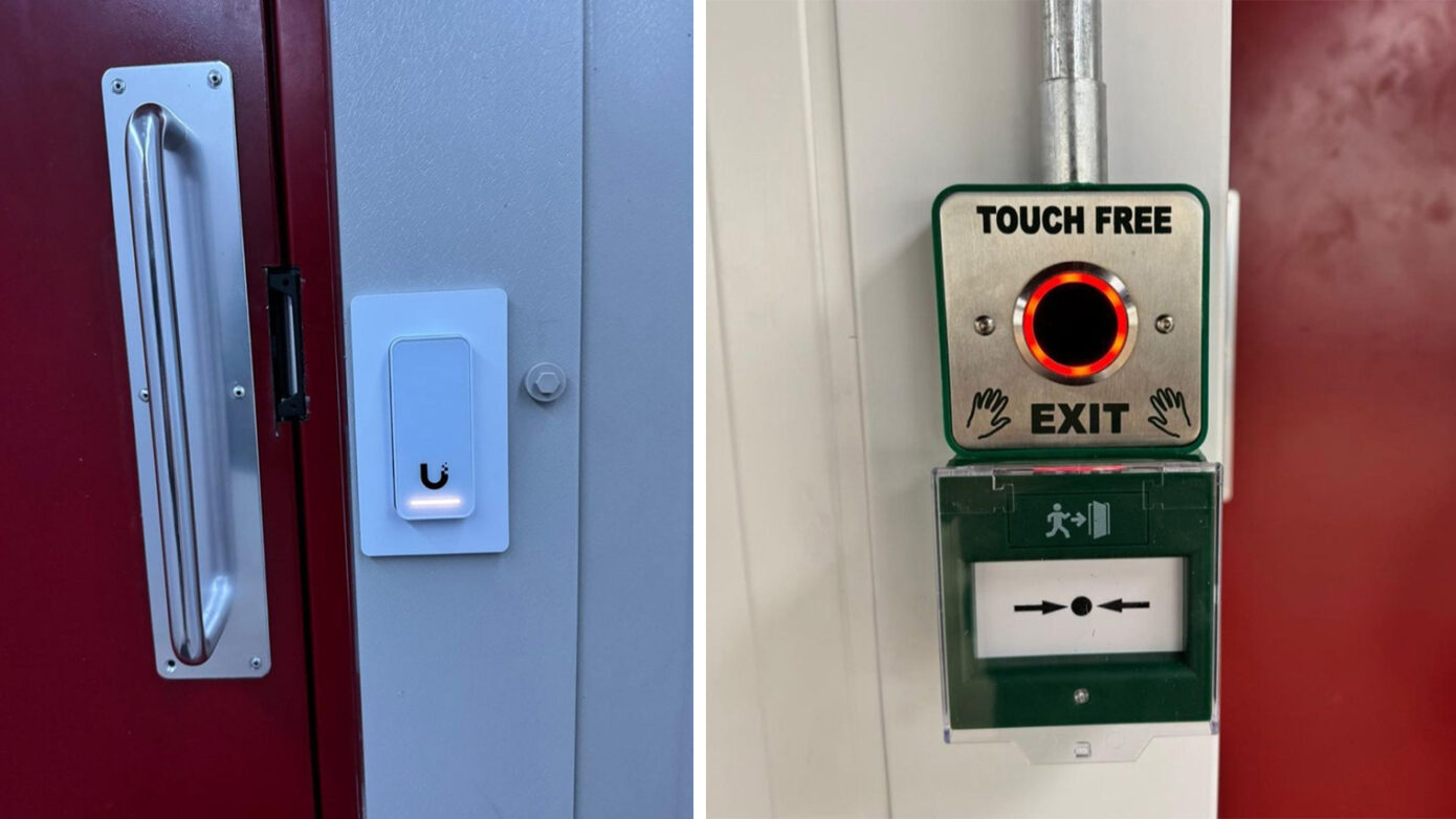 Case Study: UniFi Access door entry system installation in Swindon